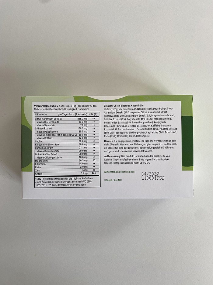 Puriva ingredients